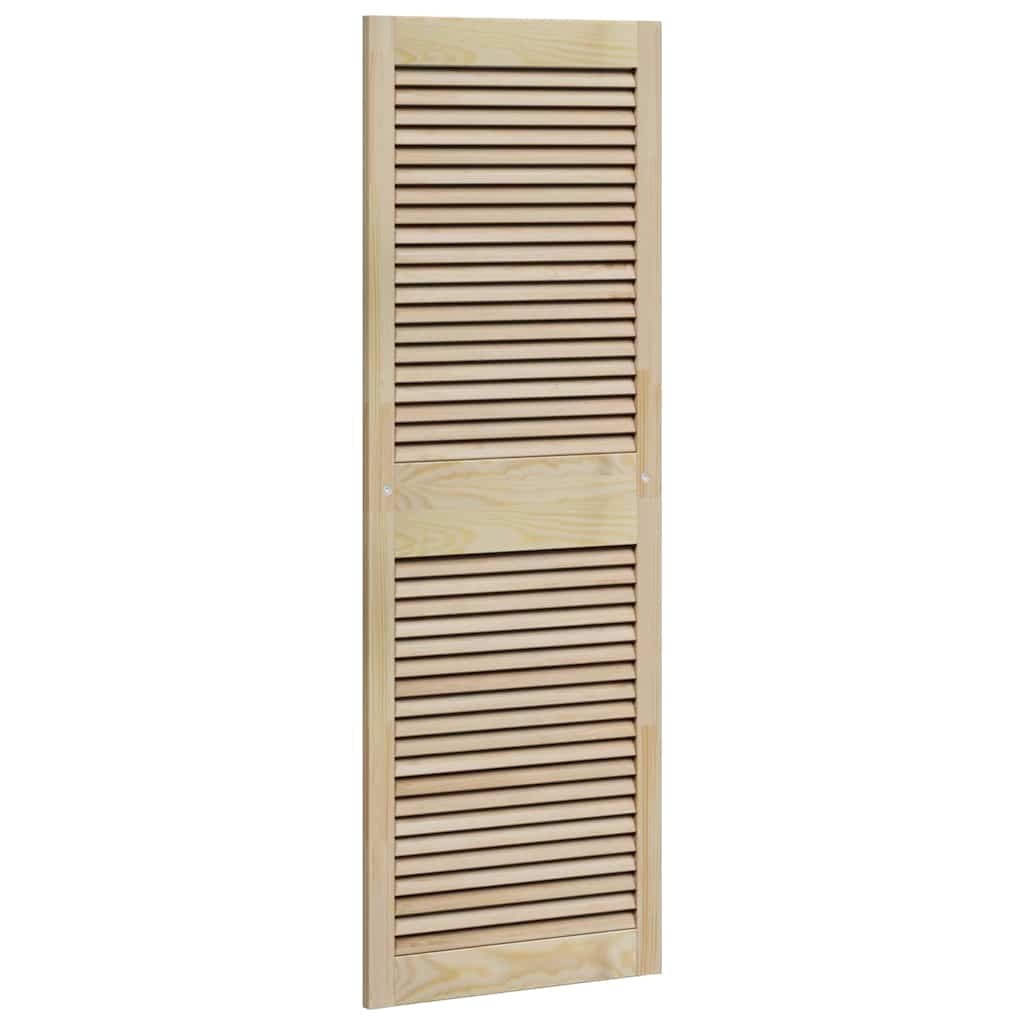 VidaXL Kastdeur Naturel 140.5 x 2.1 x 49.5 cm Massief grenenhout