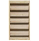 VidaXL Kastdeur 2 pcs Naturel 140.5 x 2.1 x 49.5 cm Massief grenenhout