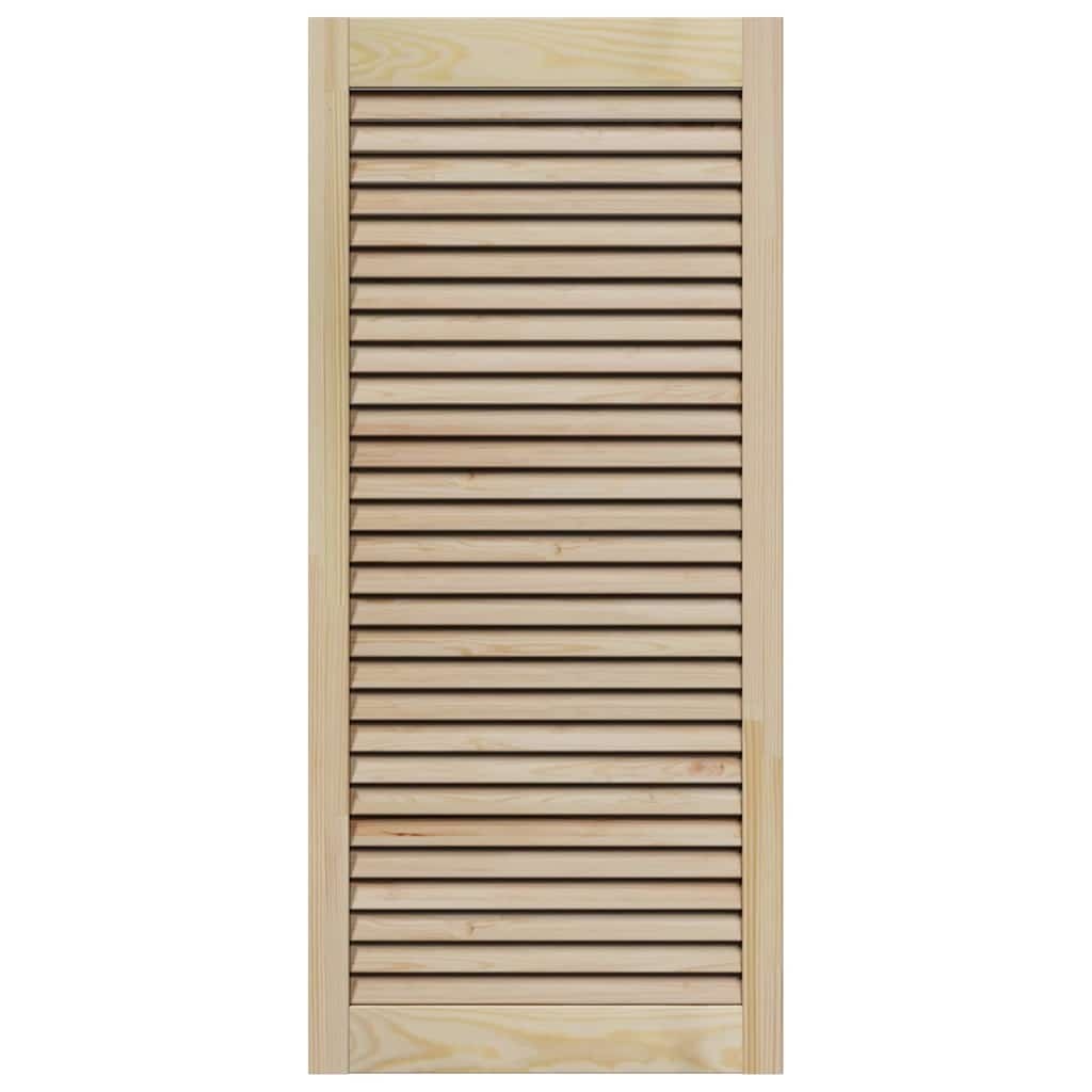 VidaXL Kastdeur Naturel 140.5 x 2.1 x 49.5 cm Massief grenenhout