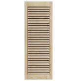 VidaXL Kastdeur 2 pcs Naturel 140.5 x 2.1 x 49.5 cm Massief grenenhout