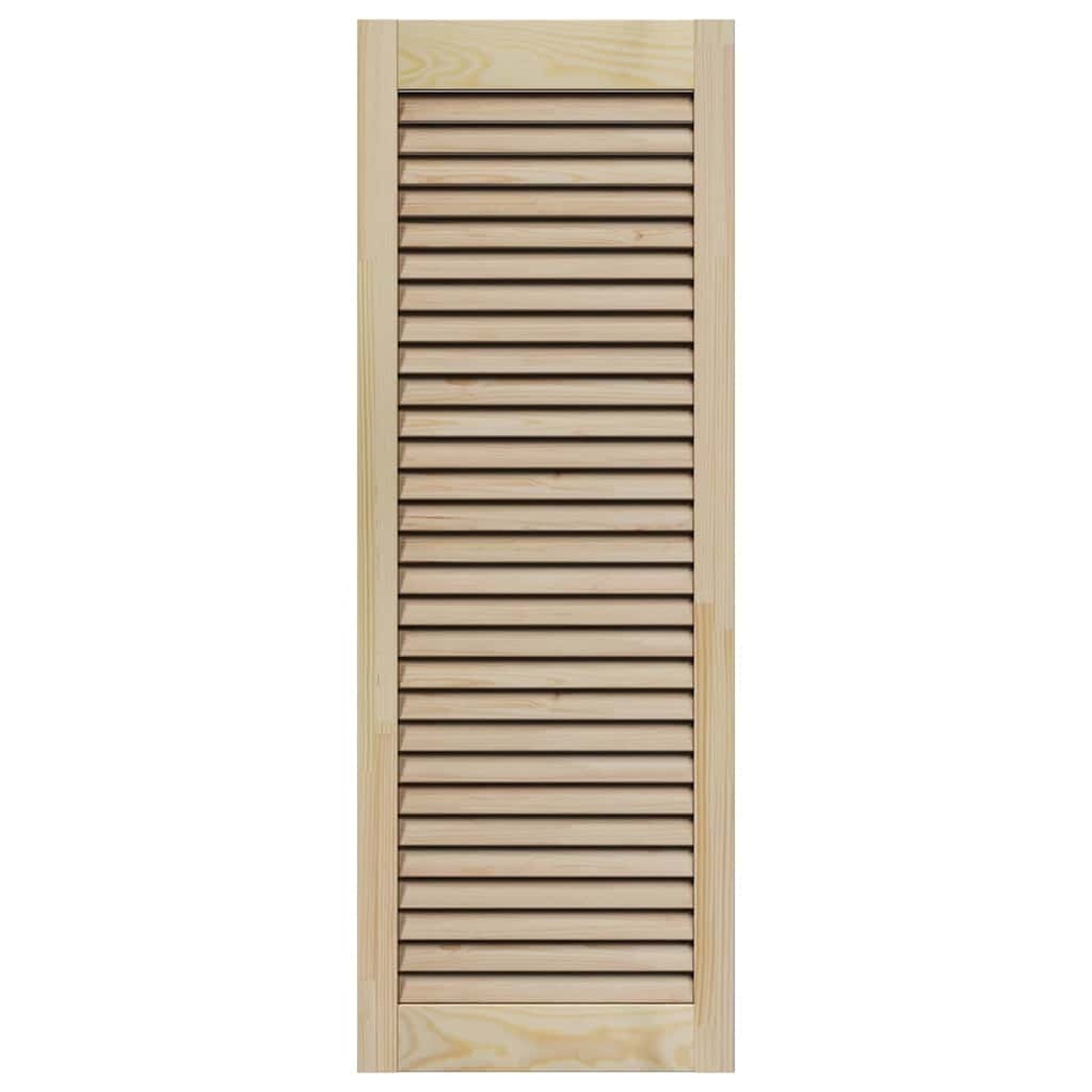 VidaXL Kastdeur Naturel 140.5 x 2.1 x 49.5 cm Massief grenenhout