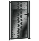 VidaXL Tuinpoort, Tuindeur 105x75 cm Cortenstaal Vierkant Ontwerp