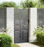 VidaXL Tuinpoort, Tuinpoort 85x100 cm Corten Staal Vierkant Ontwerp