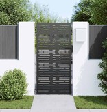 VidaXL Tuinpoort, Tuinpoort 85x100 cm Corten Staal Vierkant Ontwerp