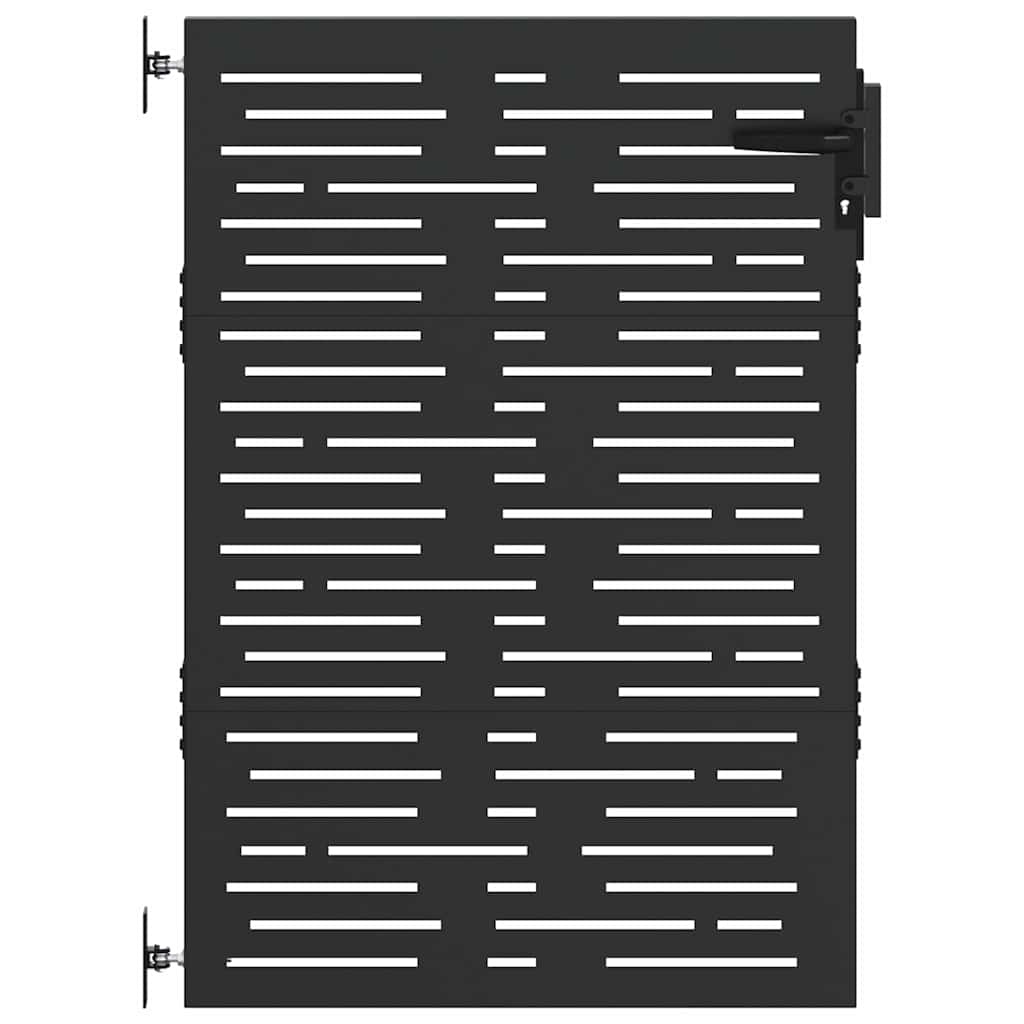 VidaXL Tuinpoort, Tuinpoort 85x100 cm Corten Staal Vierkant Ontwerp