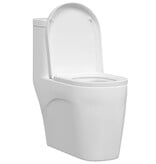 VidaXL Toiletzitting Wit 48 x 36.5 x 4.5 cm Polypropyleen