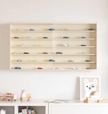 VidaXL Houten verzameldisplaycase Bruin 100 x 8,5 x 54 cm Multiplex