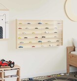 VidaXL Houten verzameldisplaycase Bruin 100 x 8,5 x 54 cm Multiplex