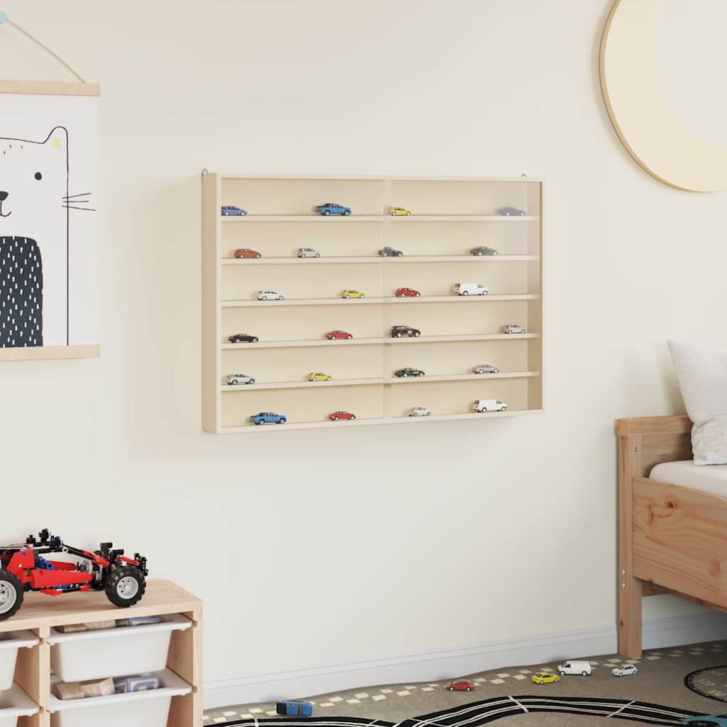 VidaXL Houten verzameldisplaycase Bruin 80 x 8.5 x 54 cm Multiplex