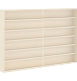 VidaXL Houten verzameldisplaycase Bruin 80 x 8.5 x 54 cm Multiplex