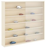 VidaXL Houten verzameldisplaycase Bruin 60 x 8.5 x 54 cm Multiplex