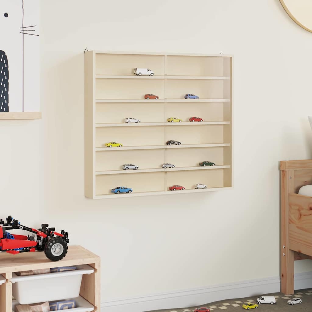 VidaXL Houten verzameldisplaycase Bruin 60 x 8.5 x 54 cm Multiplex