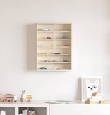 VidaXL Houten verzameldisplaycase Bruin 40 x 8.5 x 54 cm Multiplex