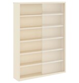 VidaXL Houten verzameldisplaycase Bruin 40 x 8.5 x 54 cm Multiplex