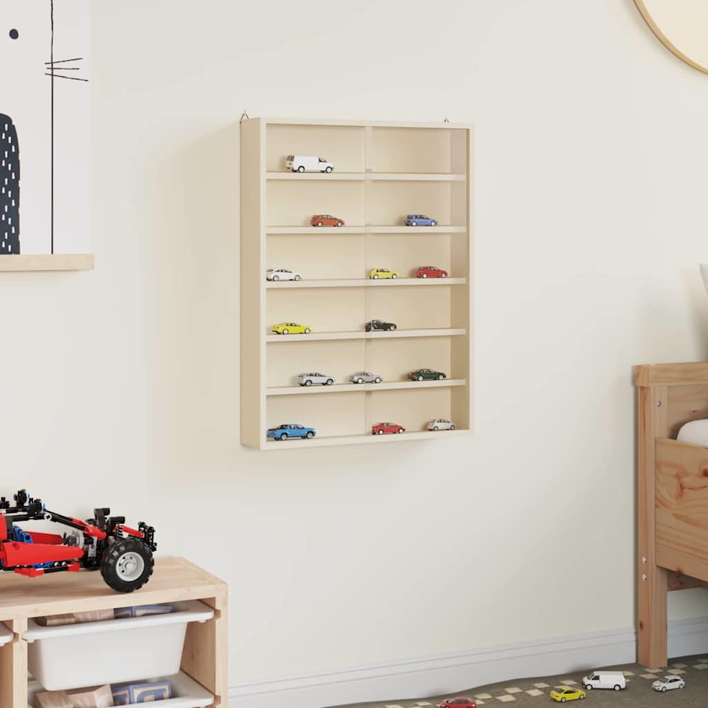 VidaXL Houten verzameldisplaycase Bruin 40 x 8.5 x 54 cm Multiplex