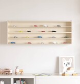 VidaXL Houten verzameldisplaycase Bruin 100 x 8,5 x 36 cm Multiplex