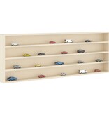 VidaXL Houten verzameldisplaycase Bruin 100 x 8,5 x 36 cm Multiplex