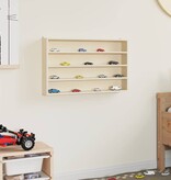 VidaXL Houten verzameldisplaycase Bruin 60 x 8.5 x 37 cm Multiplex