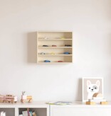 VidaXL Houten verzameldisplaycase Bruin 40 x 8,5 x 37 cm Multiplex