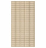 VidaXL Display Case met opslag Bruin 50 x 4,5 x 96 cm Bewerkt hout