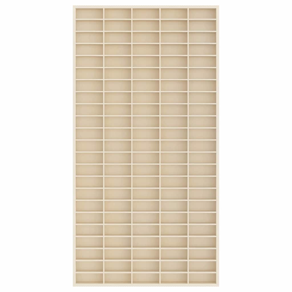 VidaXL Display Case met opslag Bruin 50 x 4,5 x 96 cm Bewerkt hout