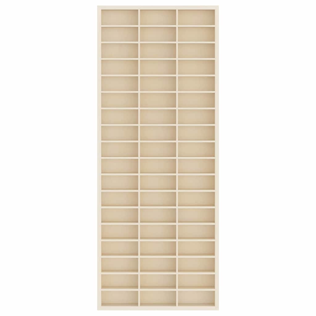 VidaXL Display Case met opslag Bruin 30 x 4,5 x 75 cm Bewerkt hout