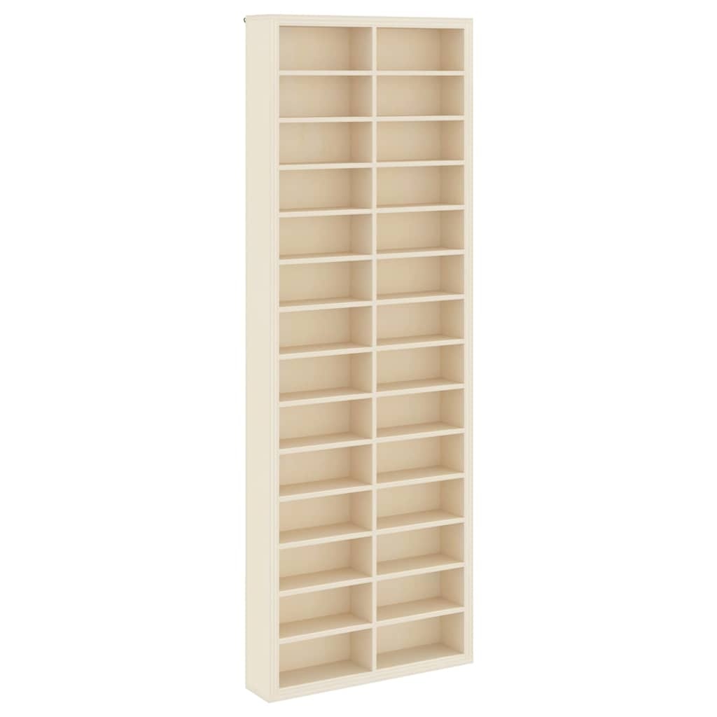 VidaXL Display Case met opslag Bruin 21 x 4,5 x 59 cm Bewerkt hout