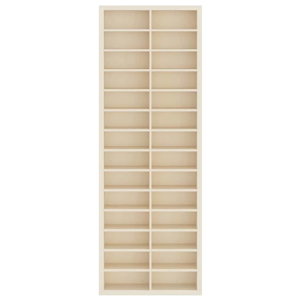 VidaXL Display Case met opslag Bruin 21 x 4,5 x 59 cm Bewerkt hout