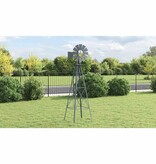 VidaXL Windmolen Grijs 84 x 68 x 245 cm IJzer