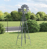VidaXL Windmolen Grijs 84 x 68 x 245 cm IJzer