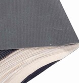 VidaXL Keuken Mat Art Deco Zwart 300 x 60 cm Fluweel