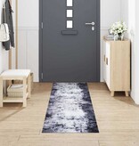 VidaXL Keuken Mat Grijs 300 x 60 cm Fluweel