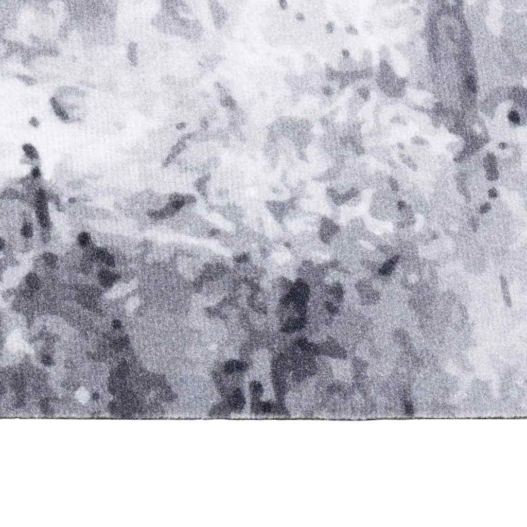 VidaXL Keuken Mat Grijs 300 x 60 cm Fluweel