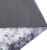 VidaXL Keuken Mat Grijs 150 x 45 cm Fluweel