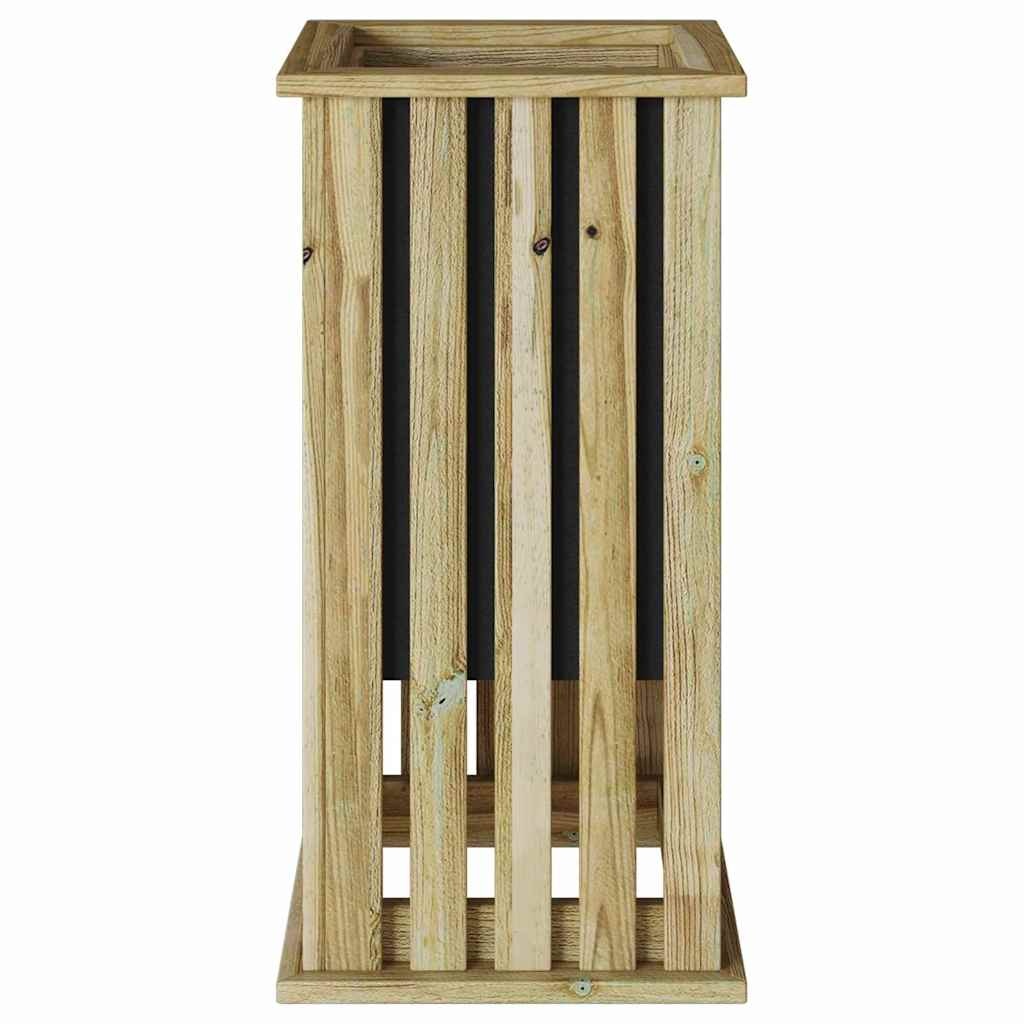 VidaXL Plantenbak Bruin 33 x 33 x 65 cm Geïmpregneerd grenen hout