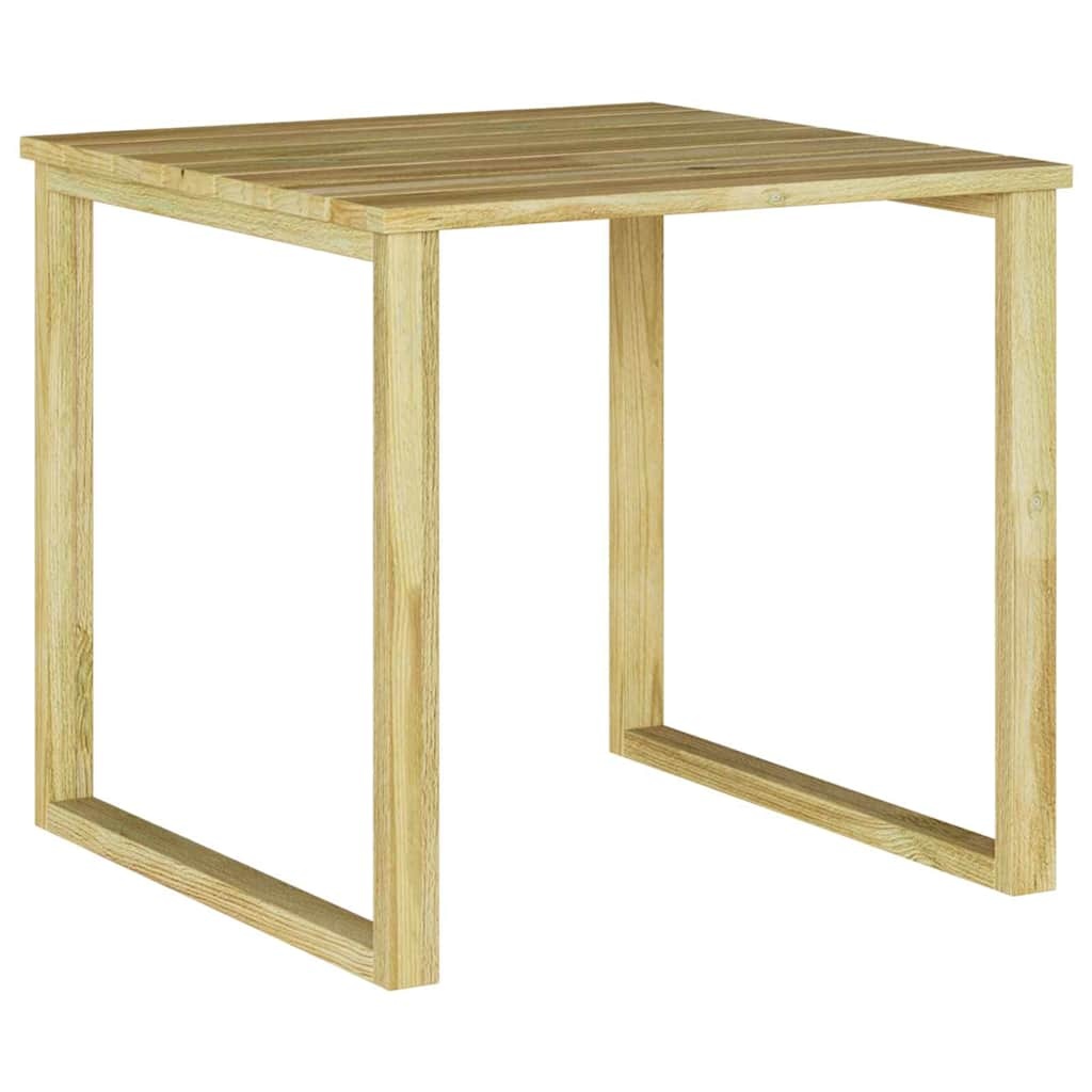 VidaXL Zonnebed Tafel Bruin 50,5 x 50,5 x 46 cm