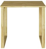 VidaXL Zonnebed Tafel Bruin 50,5 x 50,5 x 46 cm