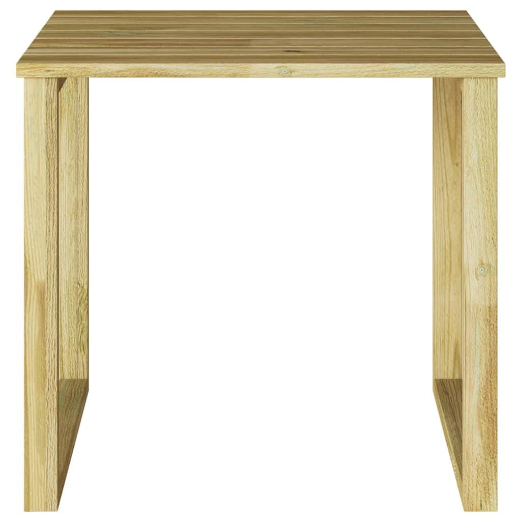 VidaXL Zonnebed Tafel Bruin 50,5 x 50,5 x 46 cm