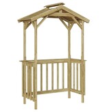 VidaXL Barbecue-overkapping Bruin 133.5 x 63 x 200 cm