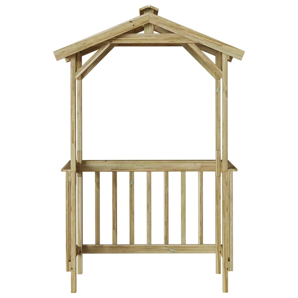 VidaXL Barbecue-overkapping Bruin 133.5 x 63 x 200 cm