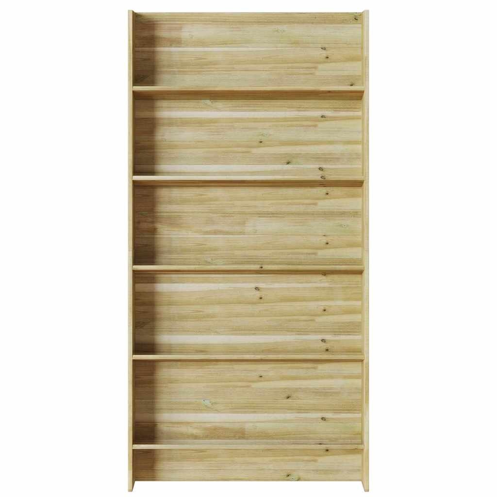 VidaXL Plantenstandaard met plank Bruin 90 x 15 x 180 cm