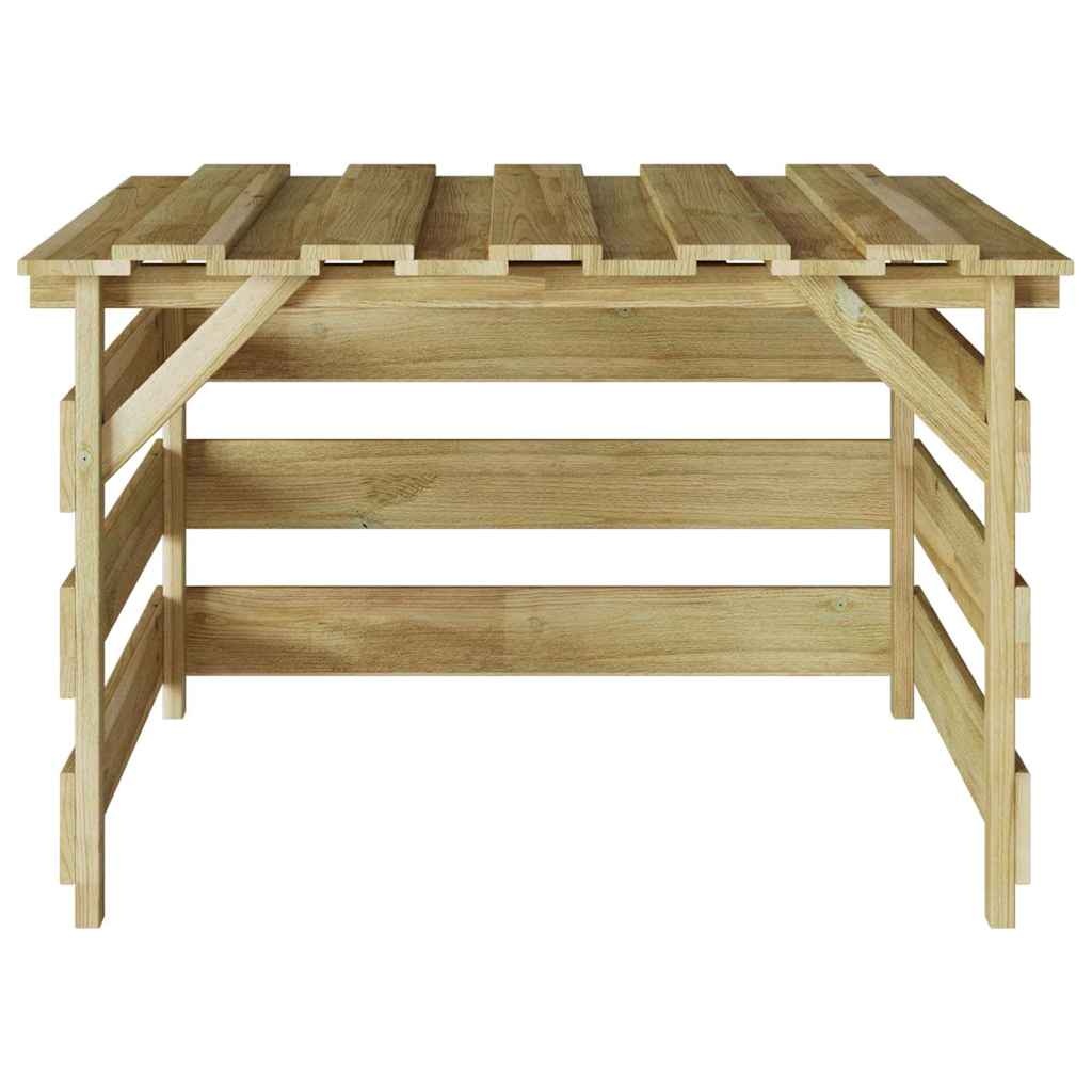 VidaXL Robotmaaiergarage Bruin 84 x 80 x 56 cm