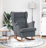 VidaXL Schommelstoel 71 x 92 x 100 cm 100% polyester, Multiplex