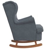 VidaXL Schommelstoel 71 x 92 x 100 cm 100% polyester, Multiplex