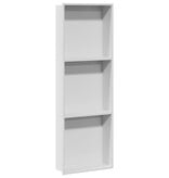 VidaXL Douche Niche Wit 90 x 30 x 9.5 cm Roestvrij staal