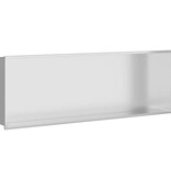 VidaXL Douche Niche Zilver 90 x 30 x 9.5 cm Roestvrij staal