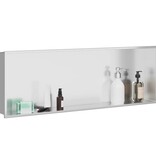 VidaXL Douche Niche Zilver 90 x 30 x 9.5 cm Roestvrij staal