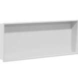 VidaXL Douche Niche Wit 75 x 30 x 9.5 cm Roestvrij staal