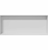 VidaXL Douche Niche Wit 75 x 30 x 9.5 cm Roestvrij staal