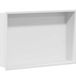 VidaXL Douche Niche Wit 45 x 30 x 9.5 cm Roestvrij staal